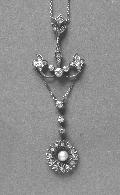 Victorian Diamond Pendant